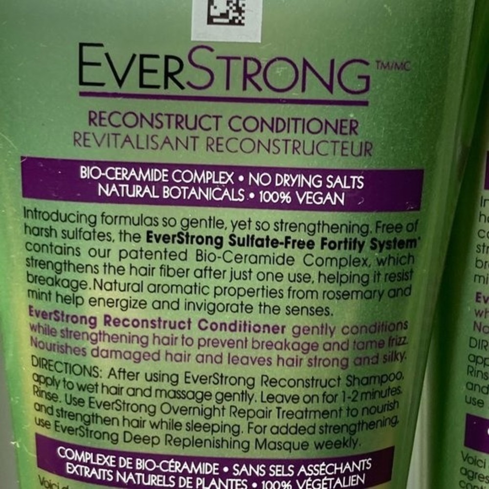 L'oreal Ever Strong Reconstruct Conditioner 6 Bottles DISCONTINUED Sulfate Free - Picture 9 of 13